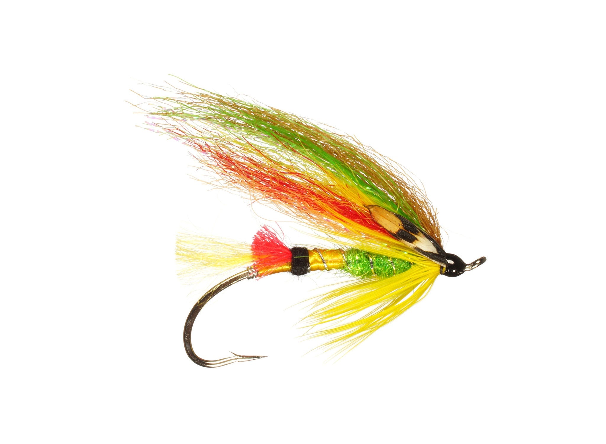 Classic Salmon CF Green Highlander rainysflies