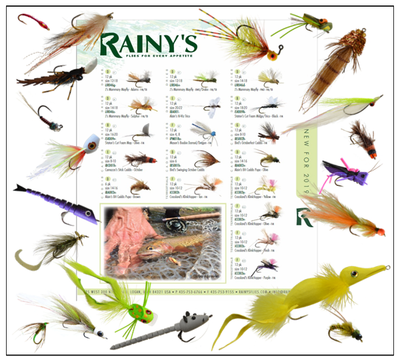 RAINY’S “NEW FOR 2019” Fly Assortment is here!