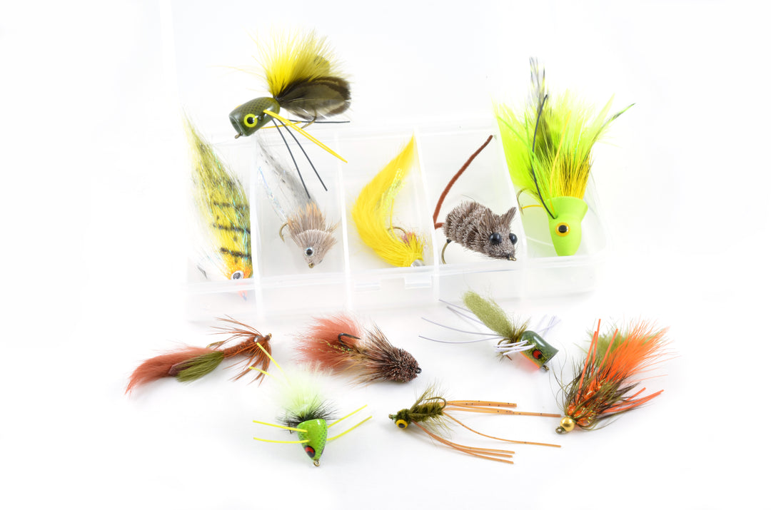 Rainy's Bass Assortment (12 Pack) – rainysflies