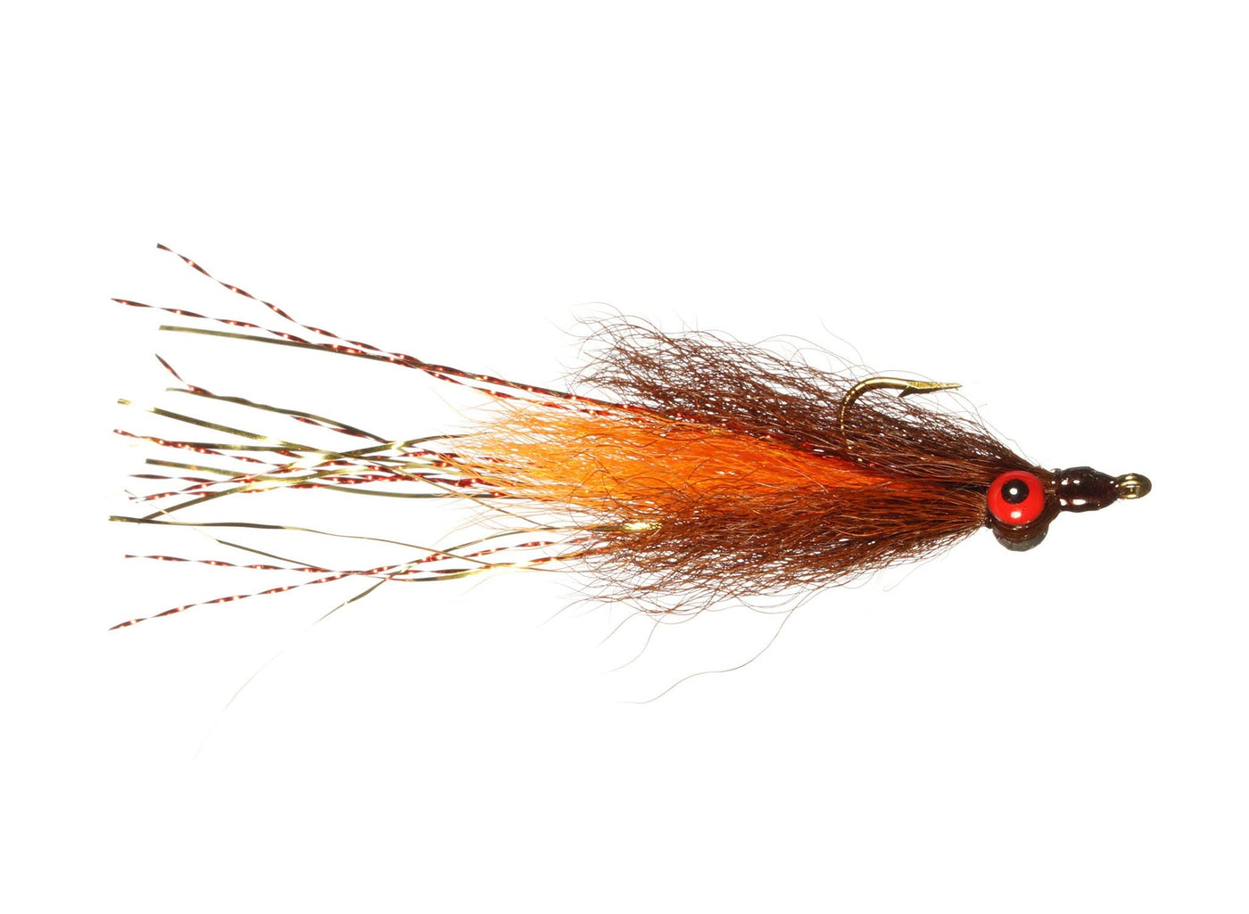 Clouser's Darter - Brown/Orange