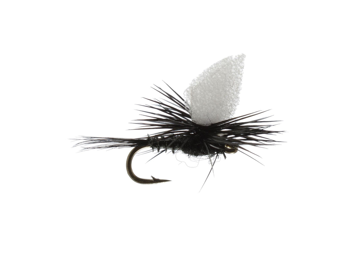 Staton's Cut Foam Midge/Trico - Black